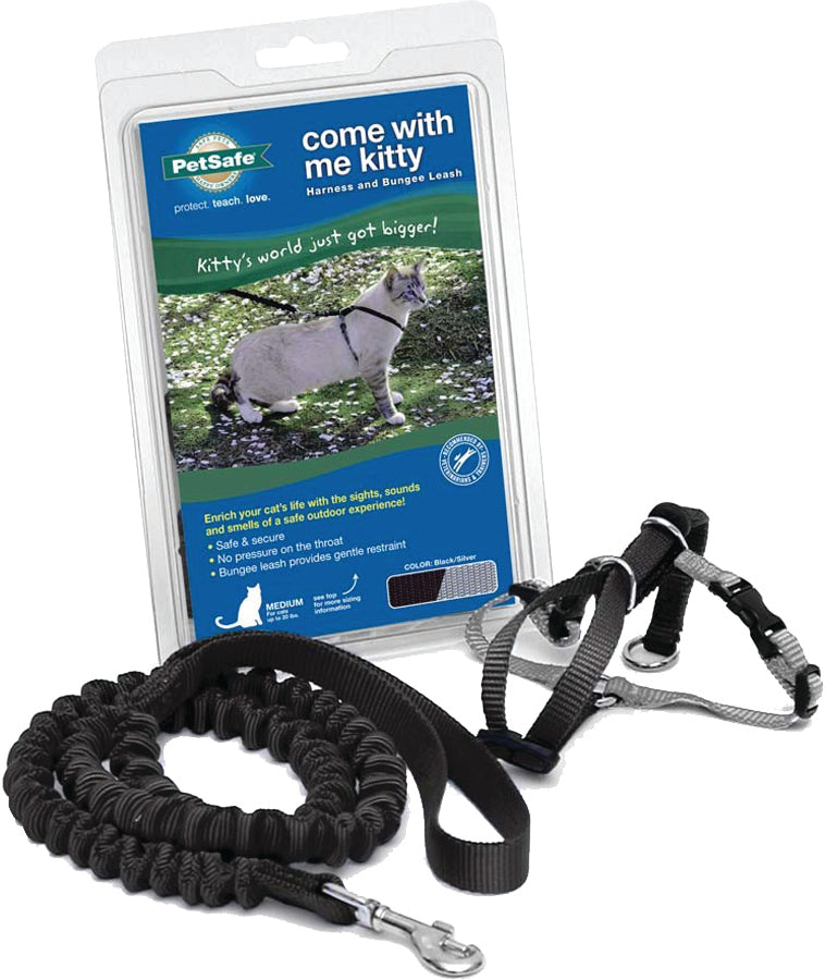 Come With Me Kitty Cat Harness & Bungee Leash