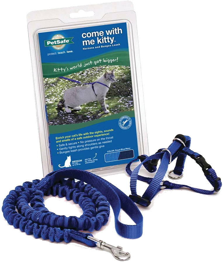 Come With Me Kitty Cat Harness & Bungee Leash