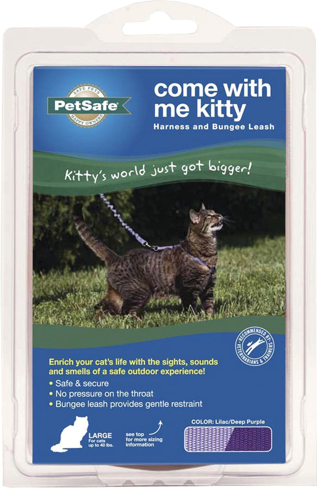 Come With Me Kitty Cat Harness & Bungee Leash