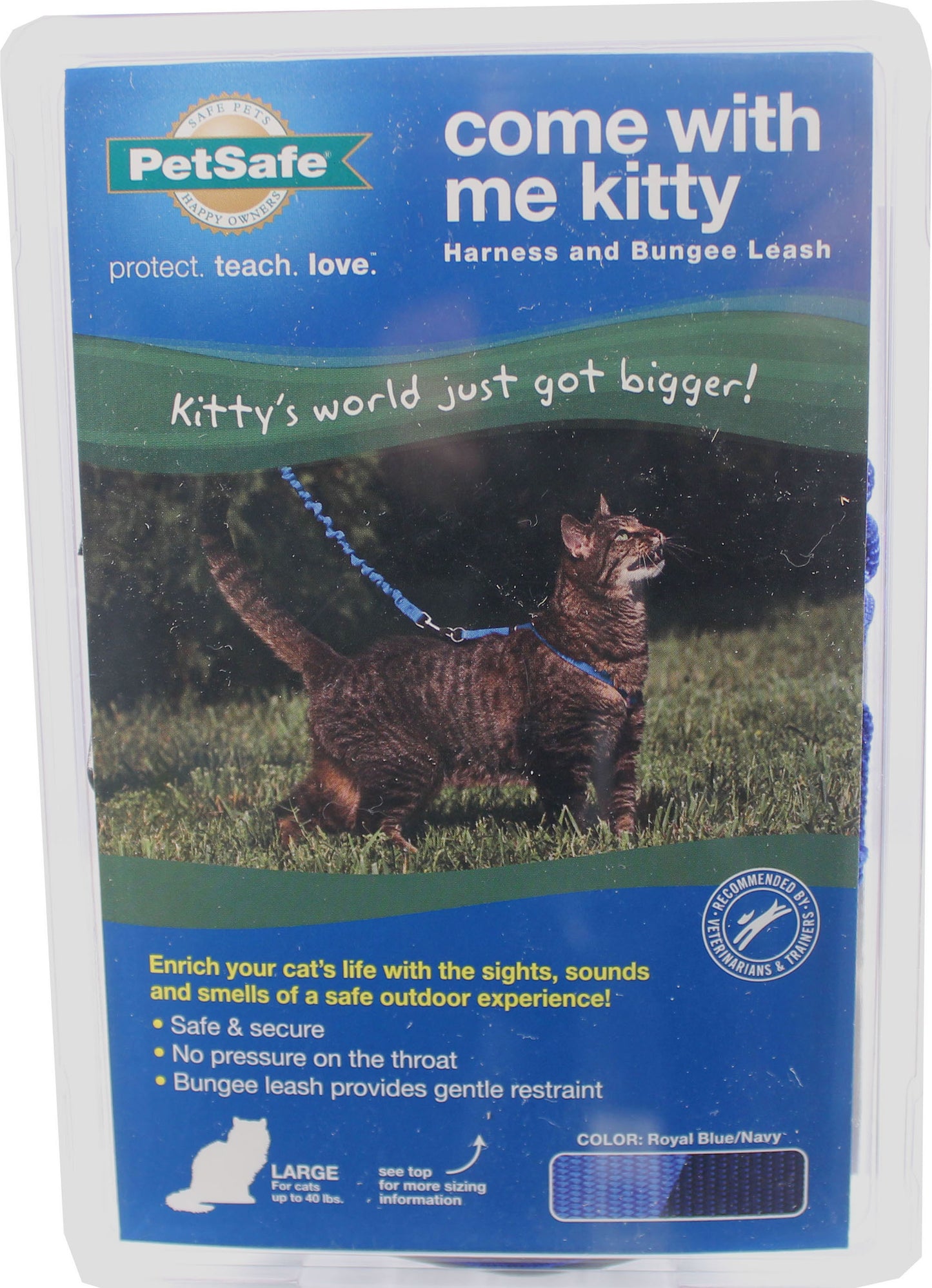 Come With Me Kitty Cat Harness & Bungee Leash