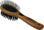 Bamboo Groom Combo Brush W/Bristles & Pins