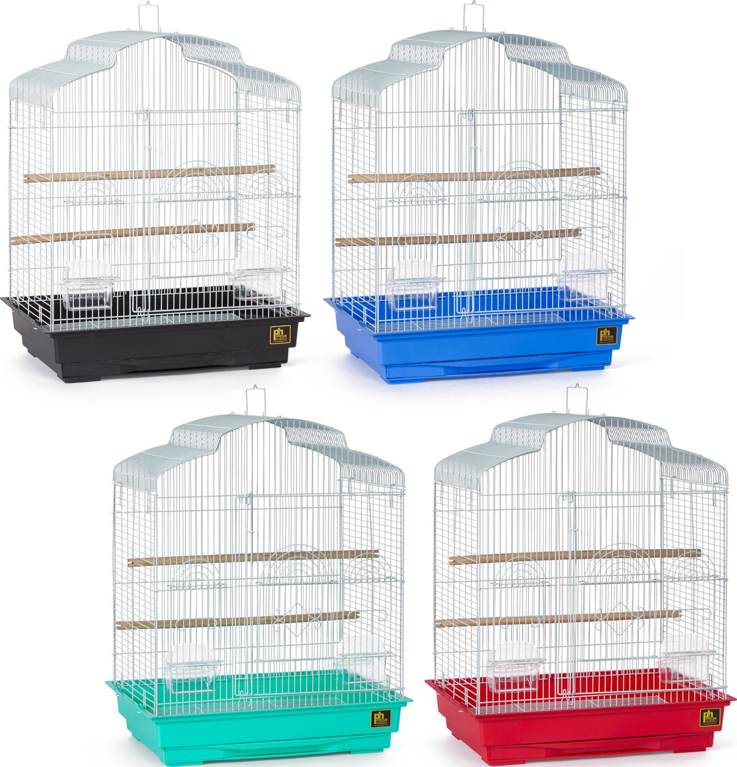 Economy Dometop Parakeet/Cockatiel Cage (Pack Of 4)
