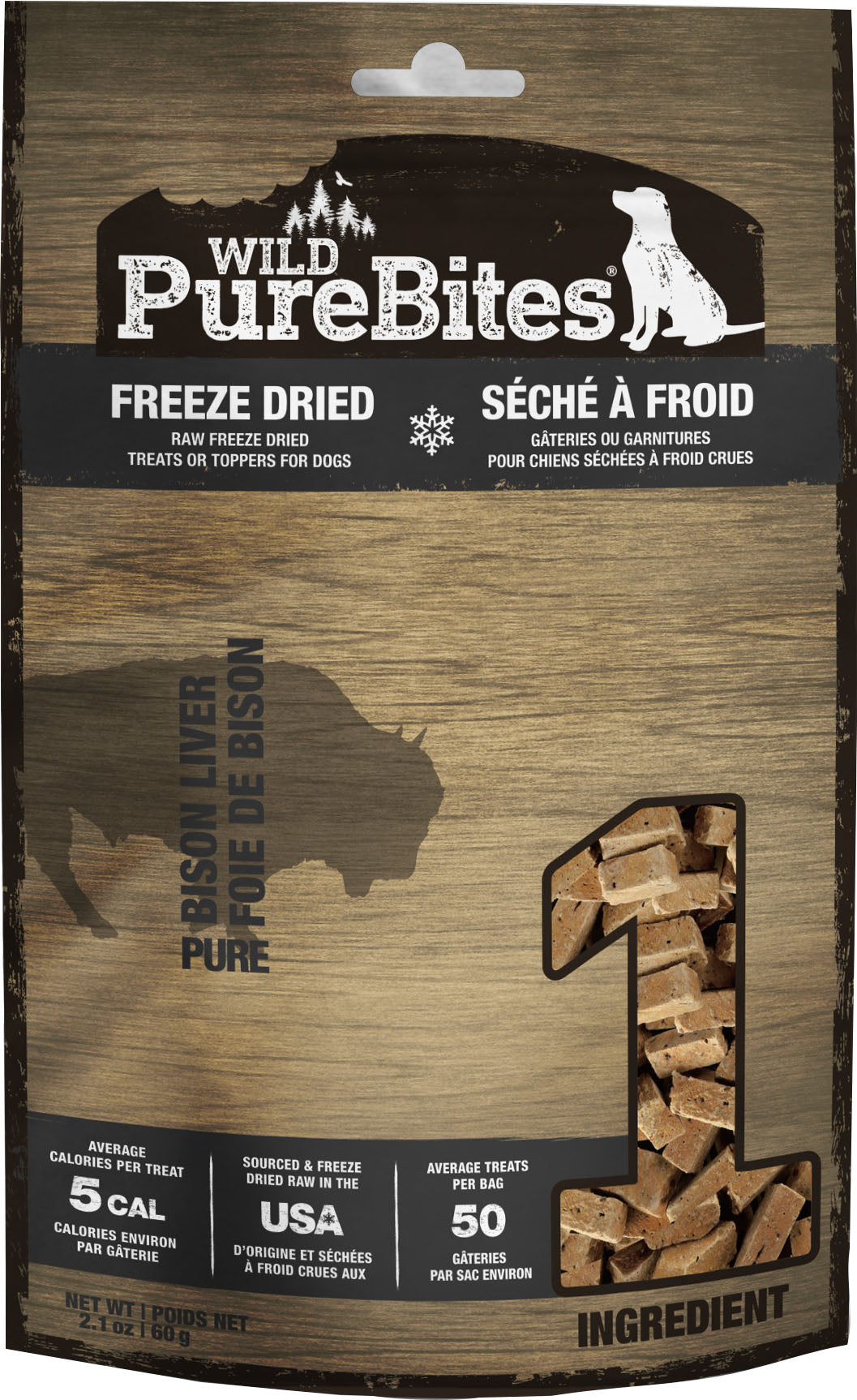 Purebites Wild Freeze Dried Dog Treat
