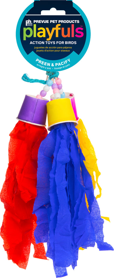 Rocket Tails Bird Toy