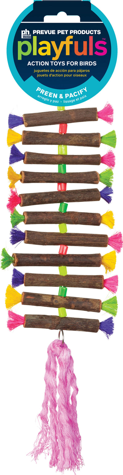 Tropical Teasers Twisting Sticks Bird Toy