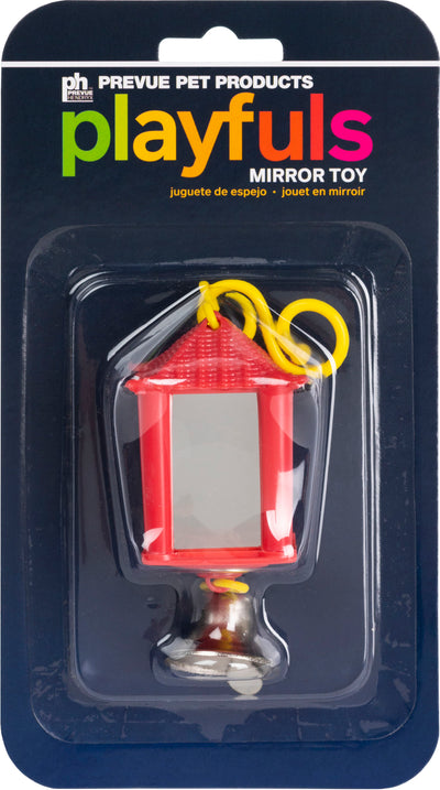 Lantern Mirror Bird Toy