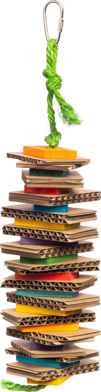 Shredding Stack Bird Toy