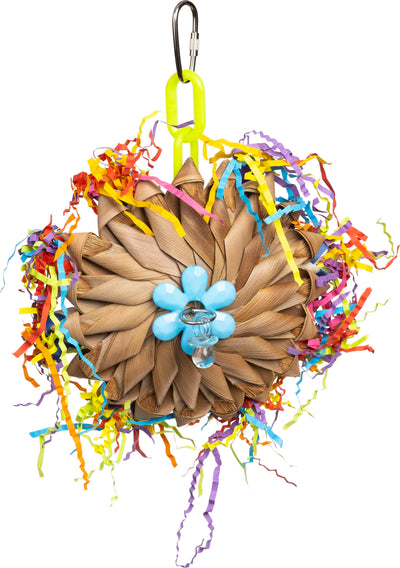 Preening Wheel Bird Toy