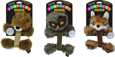 Spunkypup Wibbleez Outdoors Combo Plush Tug Toy