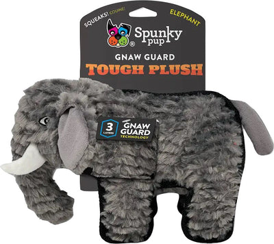 Spunkypup Tough Plush - Plush Toy Elephant