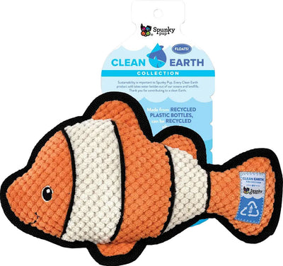 Spunkypup Clean Earth Textured Recycled Clownfish