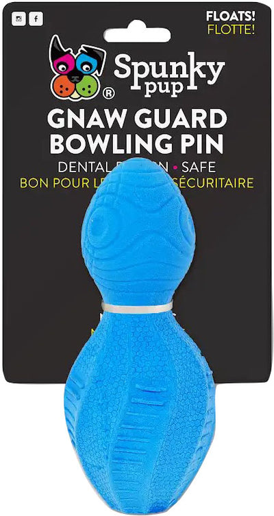Spunkypup Gnaw Guard Squeaky Toy Bowling Pin