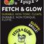 Spunkypup Fetch & Glow Glowing Fetch Ball Toy