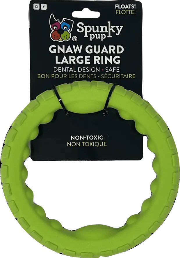 Spunkypup Gnaw Guard Squeaky Toy Ring