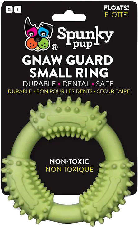 Spunkypup Gnaw Guard Squeaky Toy Ring