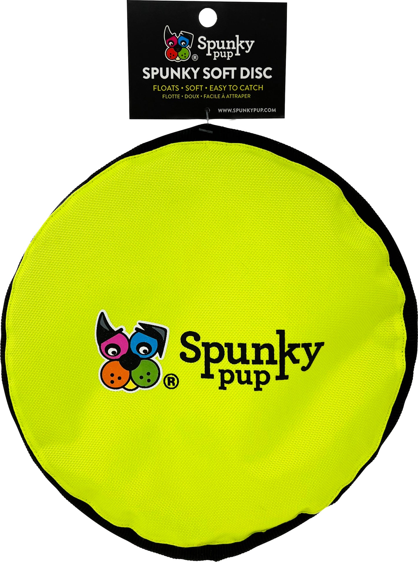 Spunkypup Soft Disc Flying Fetch Toy