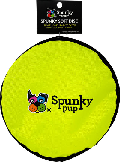Spunkypup Soft Disc Flying Fetch Toy