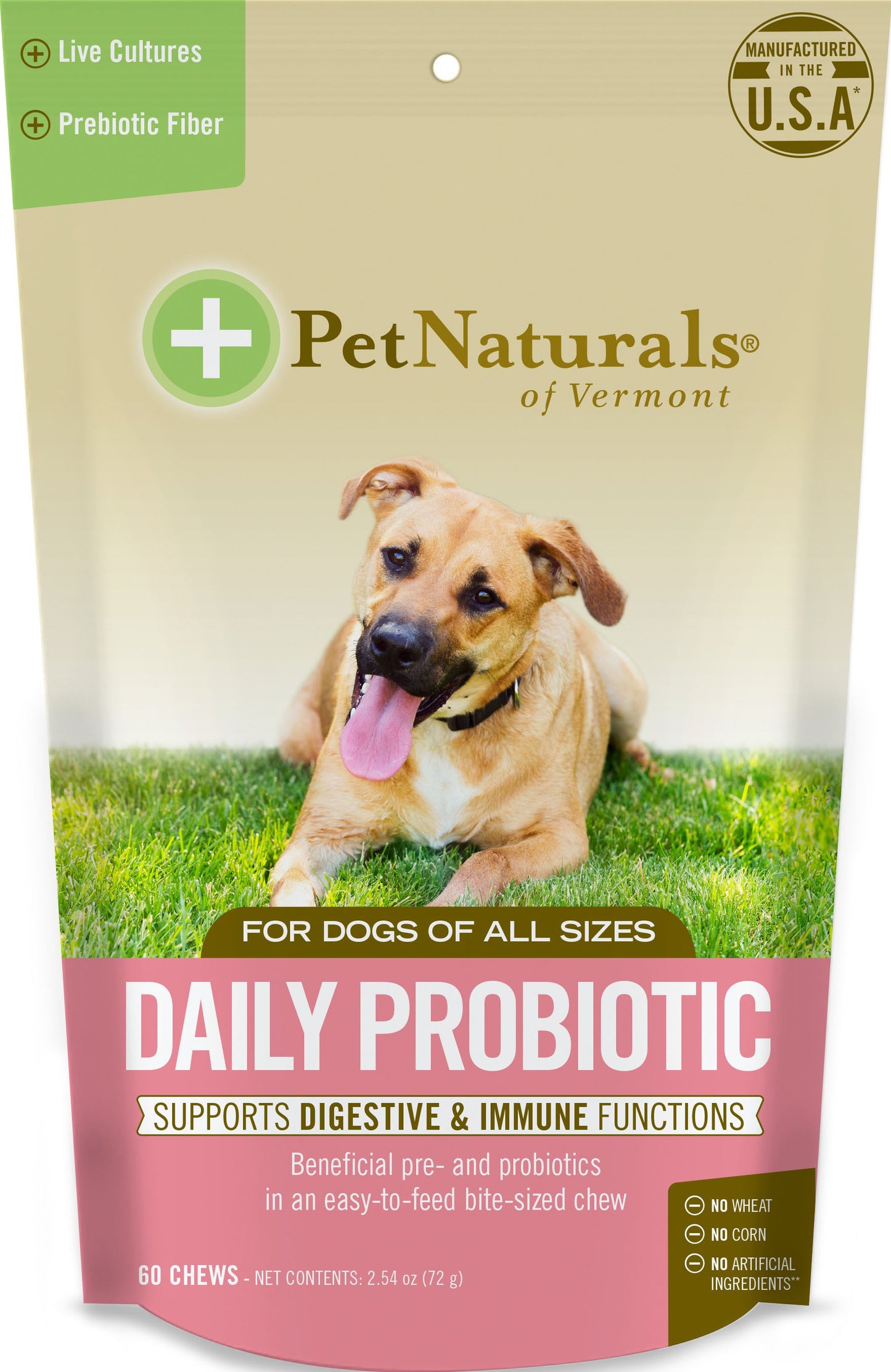 Pet Naturals Daily Probiotic Dog Chews