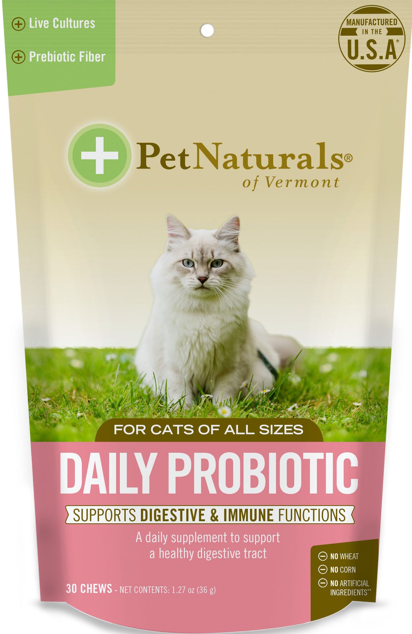 Pet Naturals Daily Probiotic Cat Chews