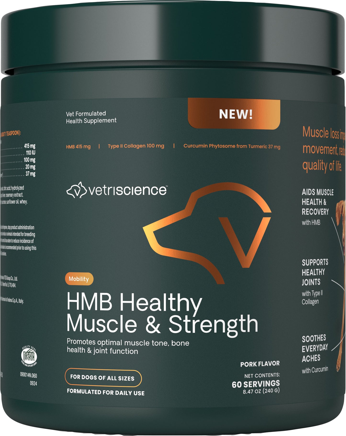 Vetriscience Healthy Muscle & Strength Dog Granule
