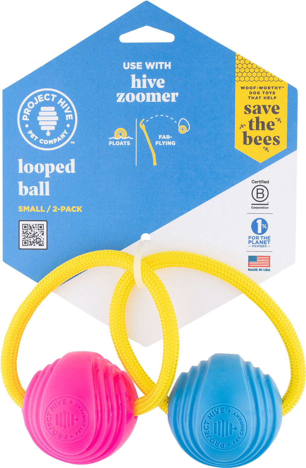 Project Hive Pet Company Looped Ball