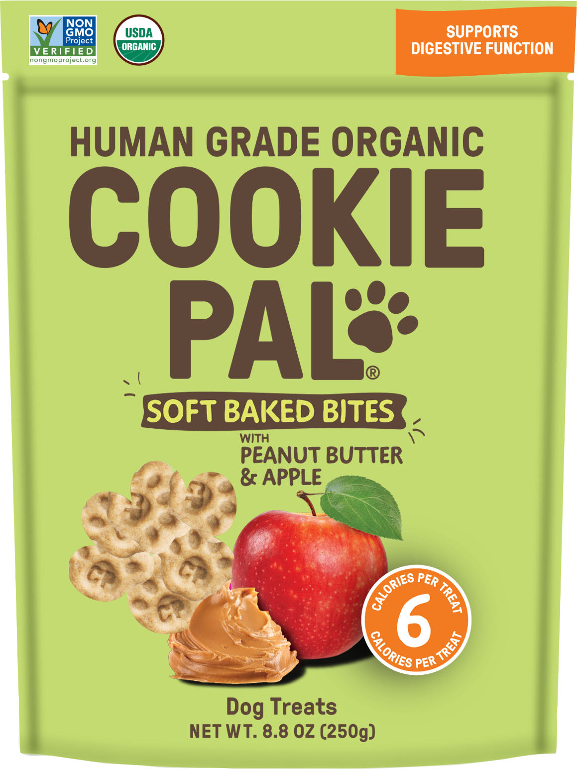 Cookie Pal Organic Soft Baked Dog Treats
