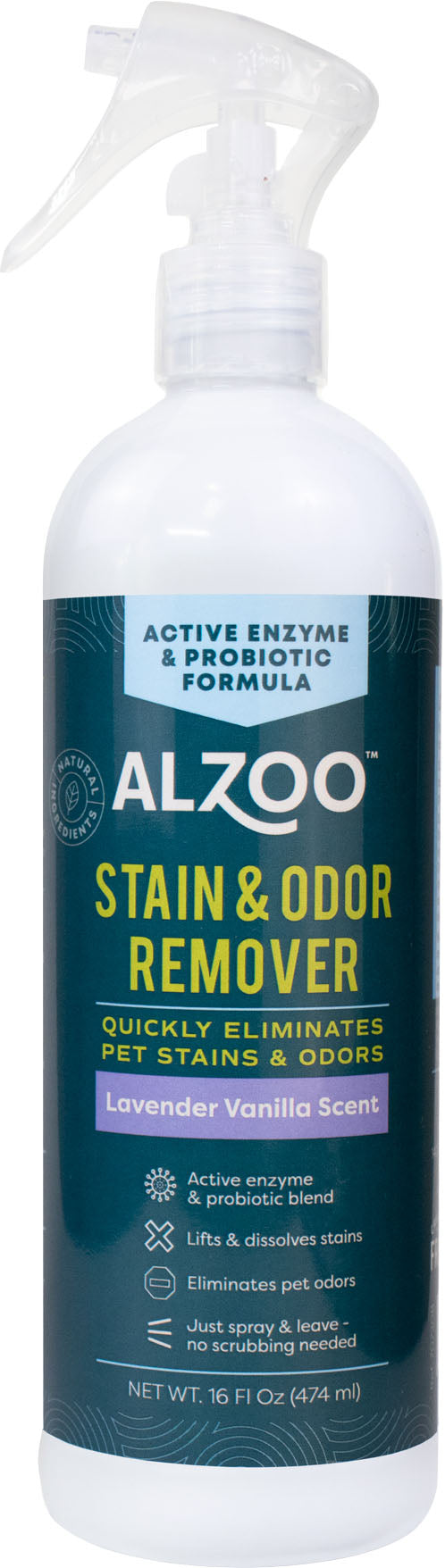 Alzoo Stain & Odor Remover Spray