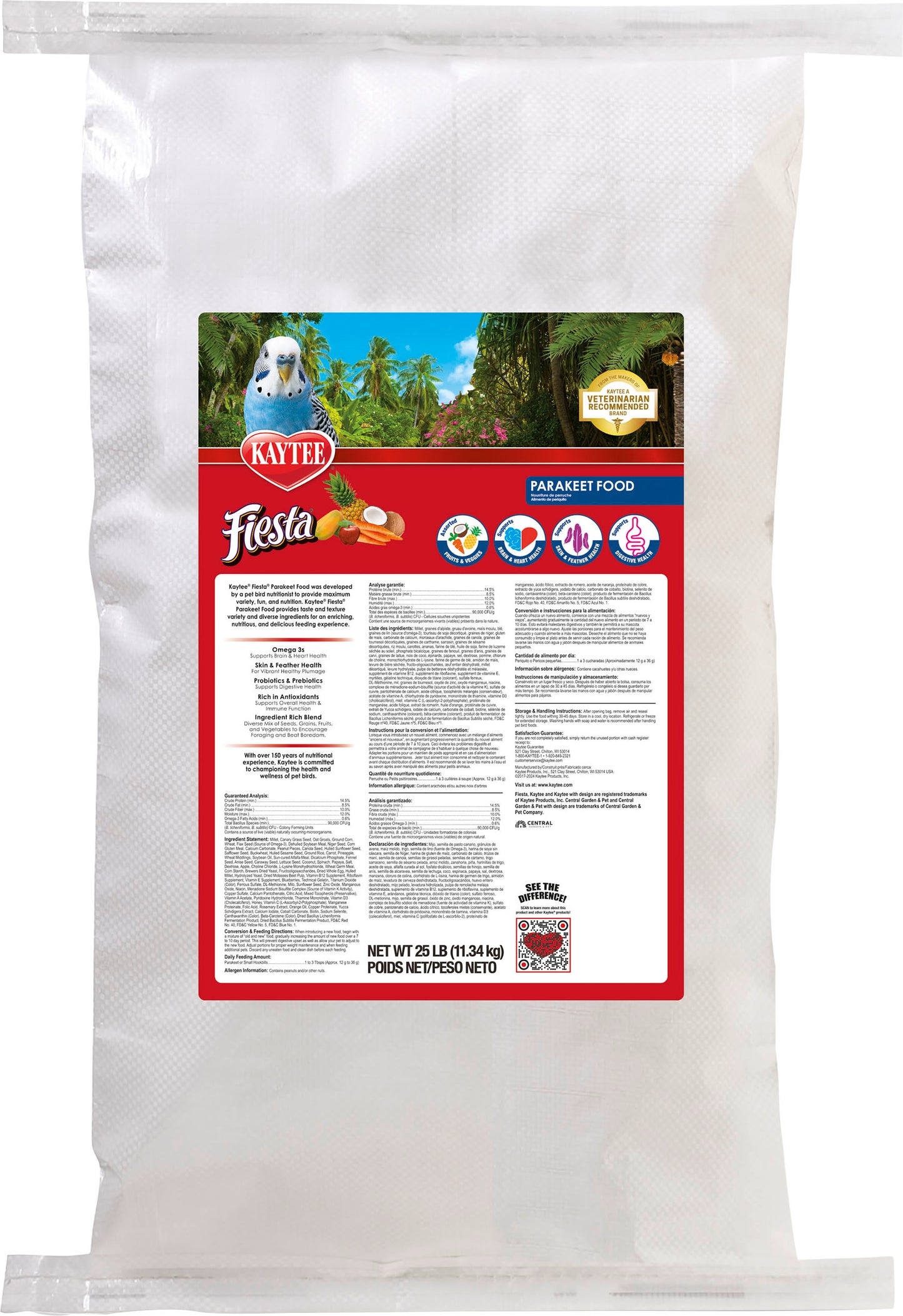 Kaytee Fiesta Parakeet Food