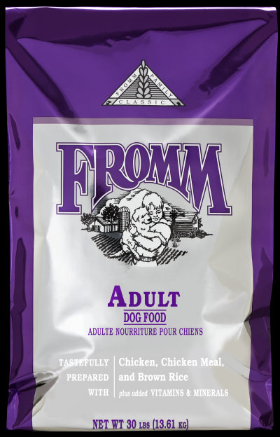 Fromm Classic Adult Dog Food - Premium Dry Dog Food for Large, Medium, & Small Breeds - Chicken Recipe - 30 lb