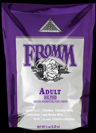 Fromm Classic Adult Dog Food - Premium Dry Dog Food for Large, Medium, & Small Breeds - Chicken Recipe - 5 lb