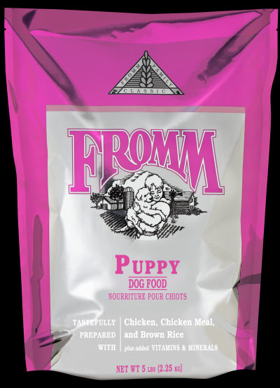 Fromm Classic Puppy Dog Food - Premium Dry Puppy Food for Large, Medium, & Small Breeds - Chicken Recipe - 5 lb