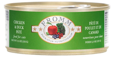 Fromm , Cat 4 Star Chicken/Duck Pate Can, 5.5 Ounce