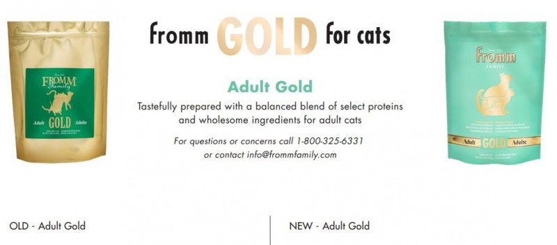 Fromm Adult Gold Dry Cat Food - Premium Cat Food for Adult Cats - Chicken Recipe - 4 lb