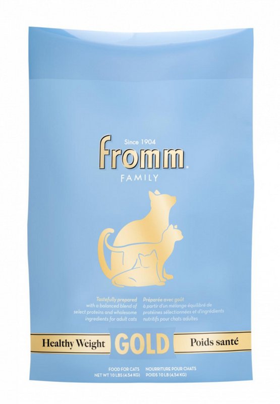 Fromm Healthy Weight Gold Dry Cat Food - Weight Management Cat Food for Adult & Senior Cats - Chicken Recipe - 4 lb