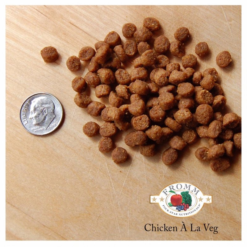 Fromm Four-Star Nutritionals Chicken A La Veg Cat Food - Premium Dry Cat Food - Chicken Recipe - 10 lb