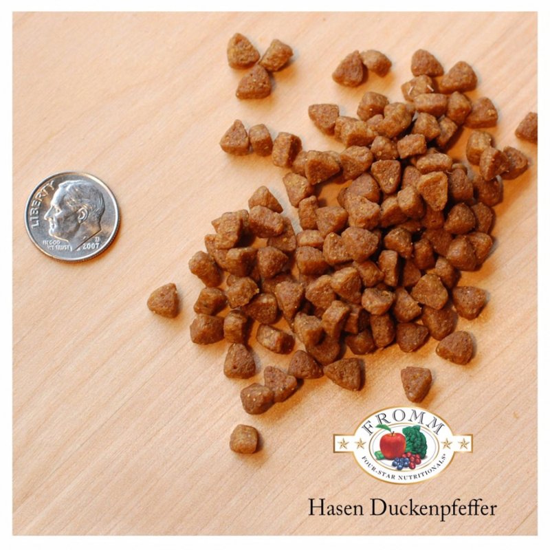 Fromm Four-Star Nutritionals Hasen Duckenpfeffer Cat Food - Premium Dry Cat Food - Rabbit Recipe - 4 lb