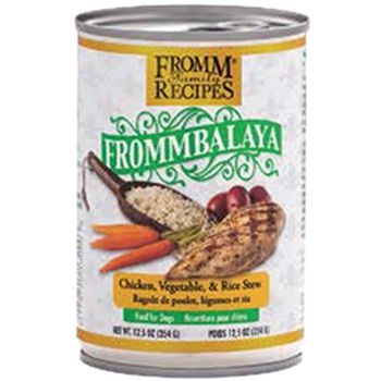 Fromm Frommbalaya Chicken, Vegetable & Rice Stew Wet Dog Food, 12.5 oz Can