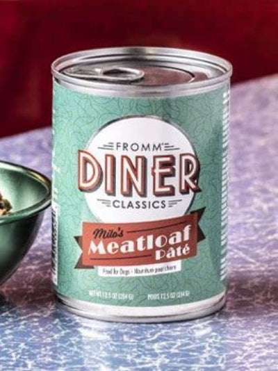 Diner Classics Milo's Meatloaf PÃ¢tÃ© Dog Food