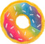 Zippypaws Donut  Rainbow