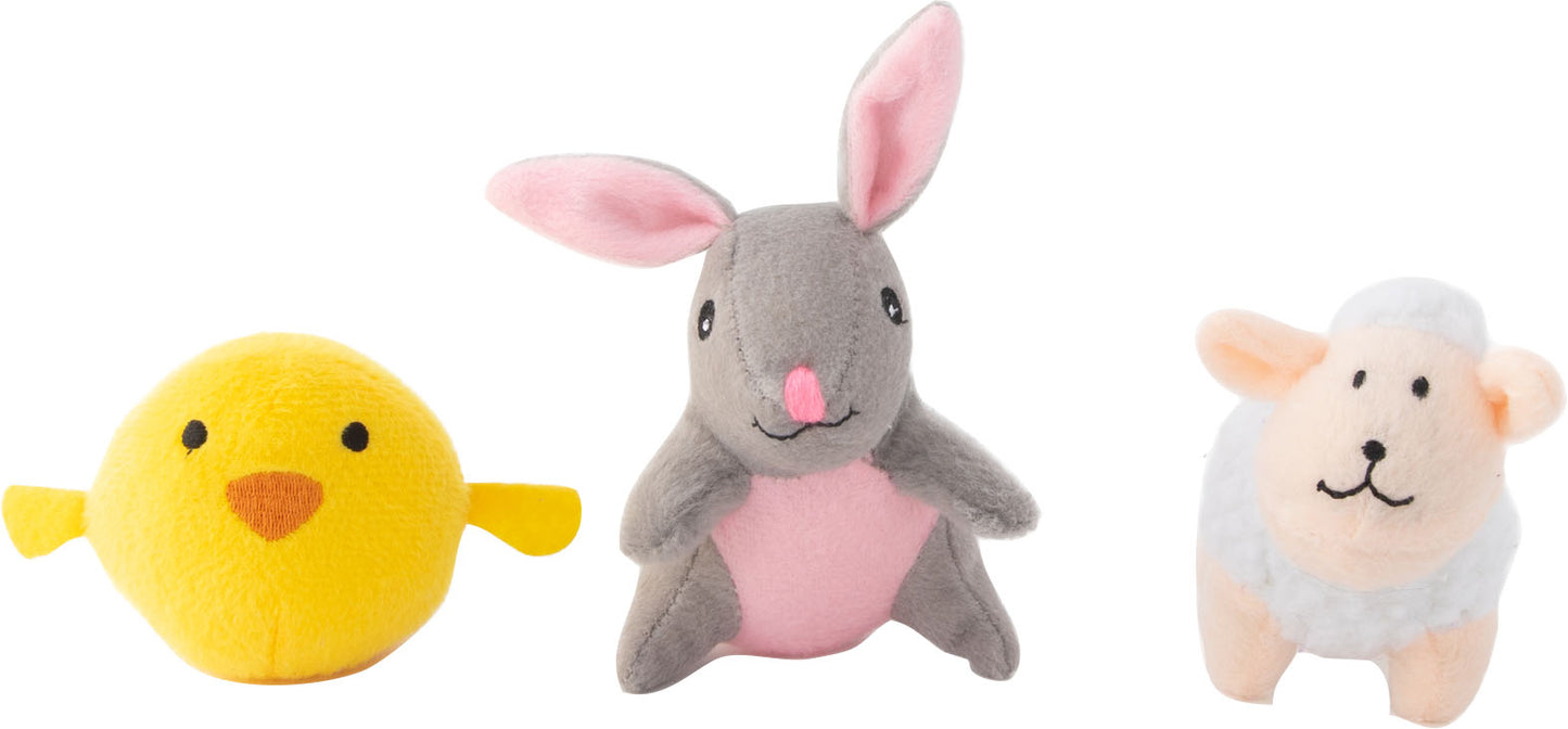 Zippypaws Miniz Bunny/Sheep/Chick