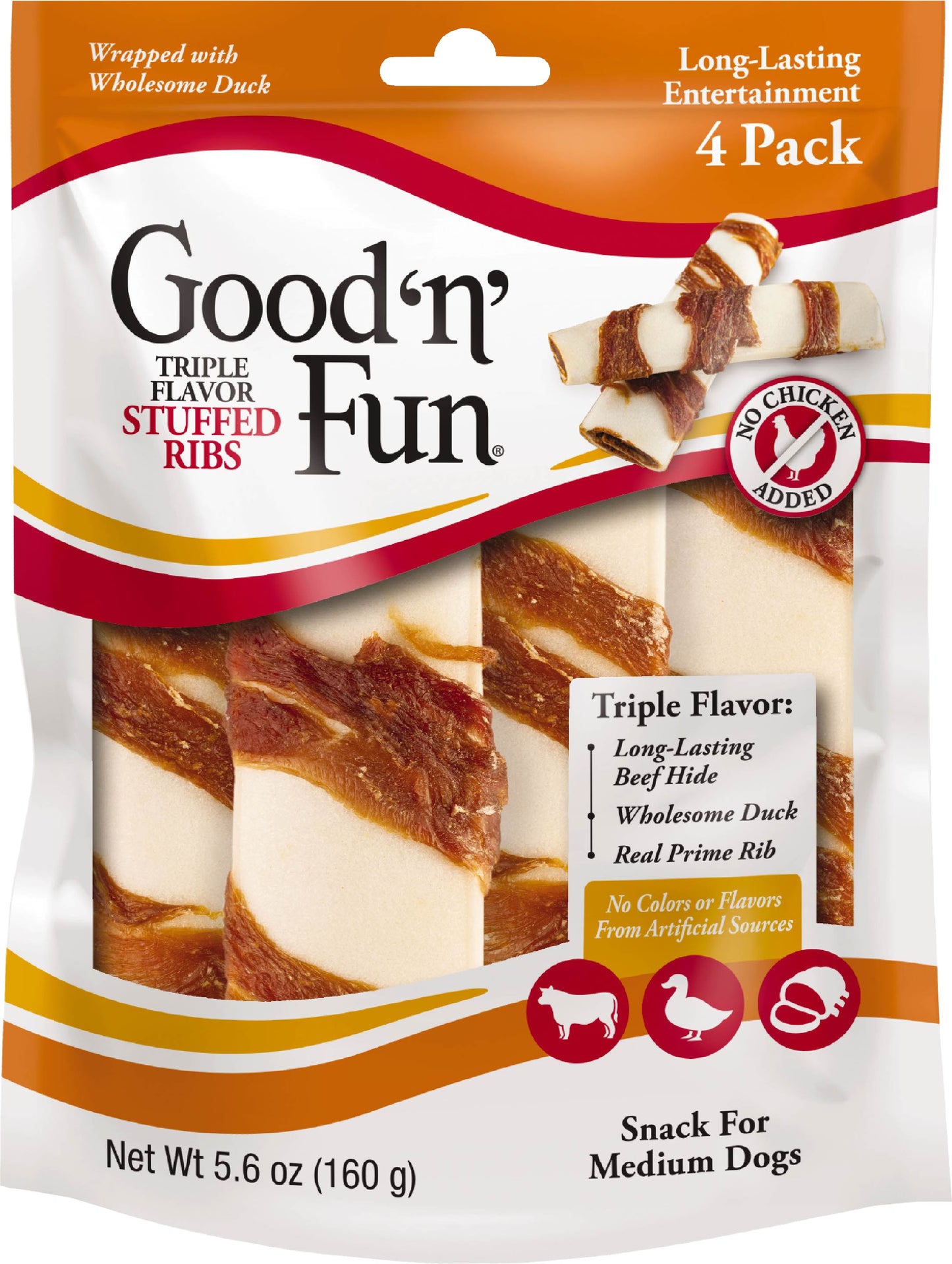 Good 'N' Fun Triple Flavor Stuffed Ribs
