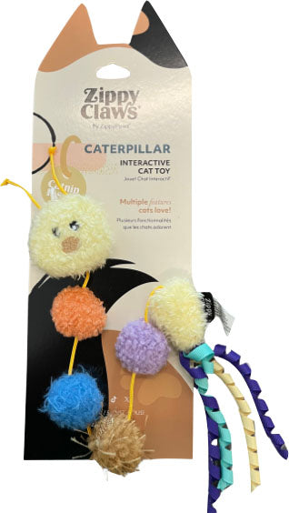 ZIPPYCLAWS POMPOM CATERPILLAR