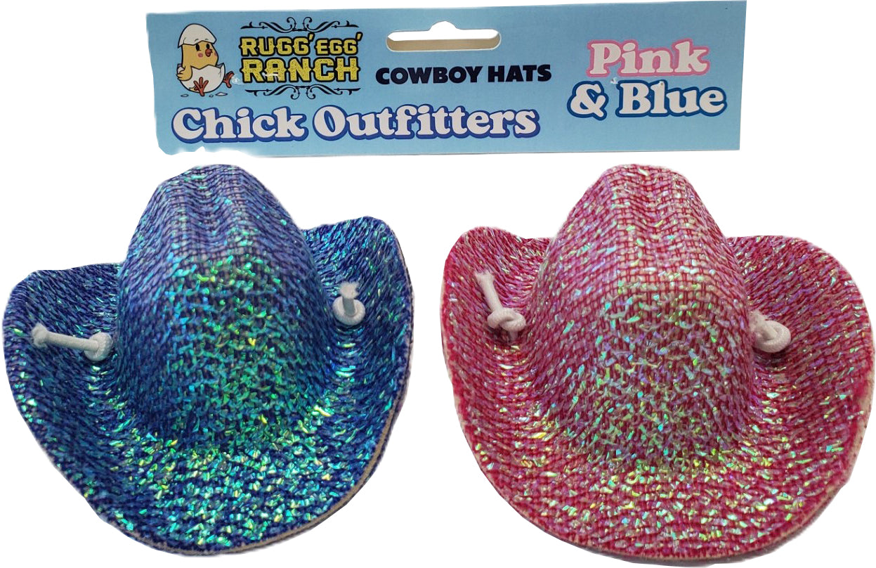 Rugged Ranch Chicken Cowboy Hats