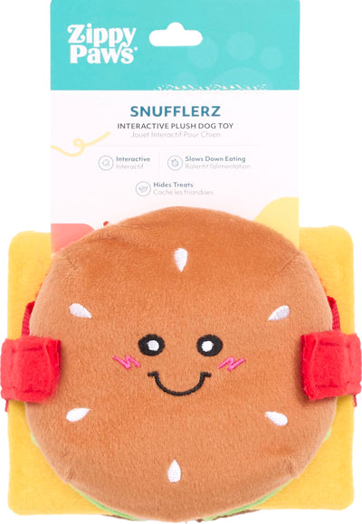 Zippypaws Snufflerz Stacks - Cheeseburger