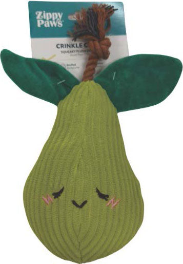 Zippypaws Crinkle Crops - Pear