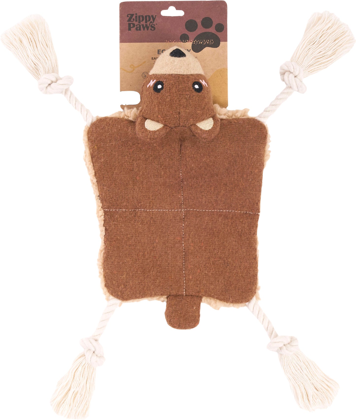Zippypaws Eco Knotty Crawler - Bear