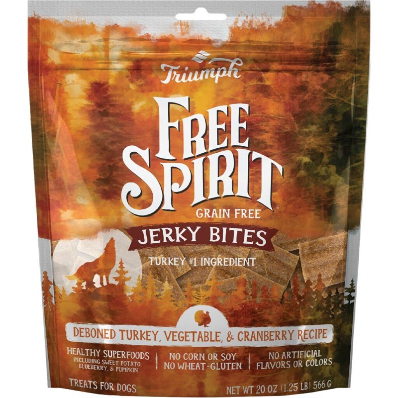 Triumph Grain-Free Jerky Bites, Turkey - 20 Ounce