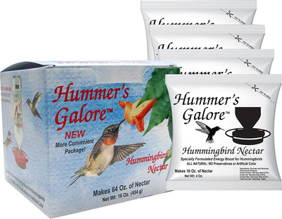 Hummer'S Galore Hummingbird Nectar Powder (Pack Of 4)