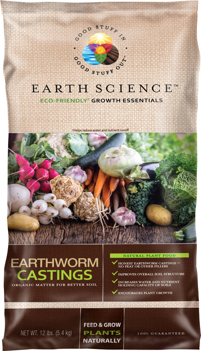 Earth Science Earthworm Castings
