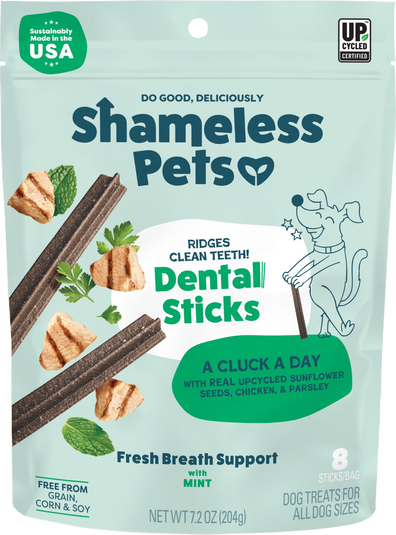 Shameless Dog Dental Sticks